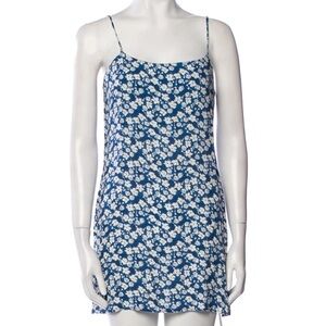Reformation Floral Print Mini Dress